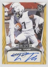 2023 Leaf Draft Auto Gold Tre Tucker #BA-TT1 Auto 0pe3