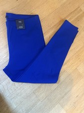 Ladies M S High Rise Leggings Short Length in blue Size 16 - New With Tags