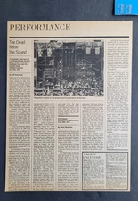 Grateful Dead Beach Boys "A Day On The Green" Concert Review Clipping 1974