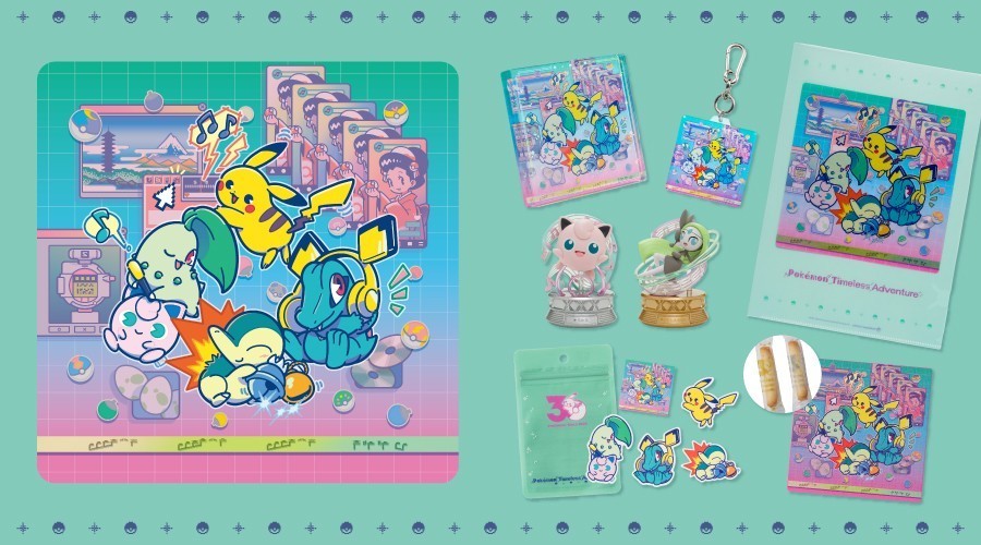 Pokémon Timeless Adventure Complete set Pokemon Center Original Pokémon Timeless Adventure Sing Johto