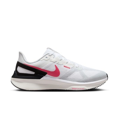 Nike Air Zoom Structure 25 White Black Pink DJ7884 106 Women's Sz 11 Men 9.5