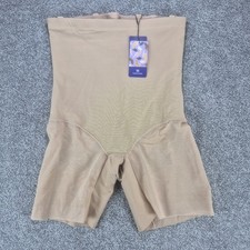 NWT Honeylove SuperPower Short Womens 1X High-Waisted Shapewear Sand Nude