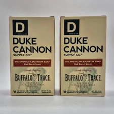 Duke Cannon Supply Co. Big American Bourbon Soap, Oak Barrel Scent, 10 Oz., 2 Pk