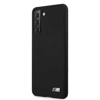 BMW Hülle für Samsung Galaxy S21 Plus Hülle Schwarz /  Silicone M Collection