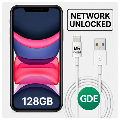 Good (B-) Apple iPhone 11 128GB Unlocked    Batt 96%+ Space Gray AT&T T-Mo Vzw