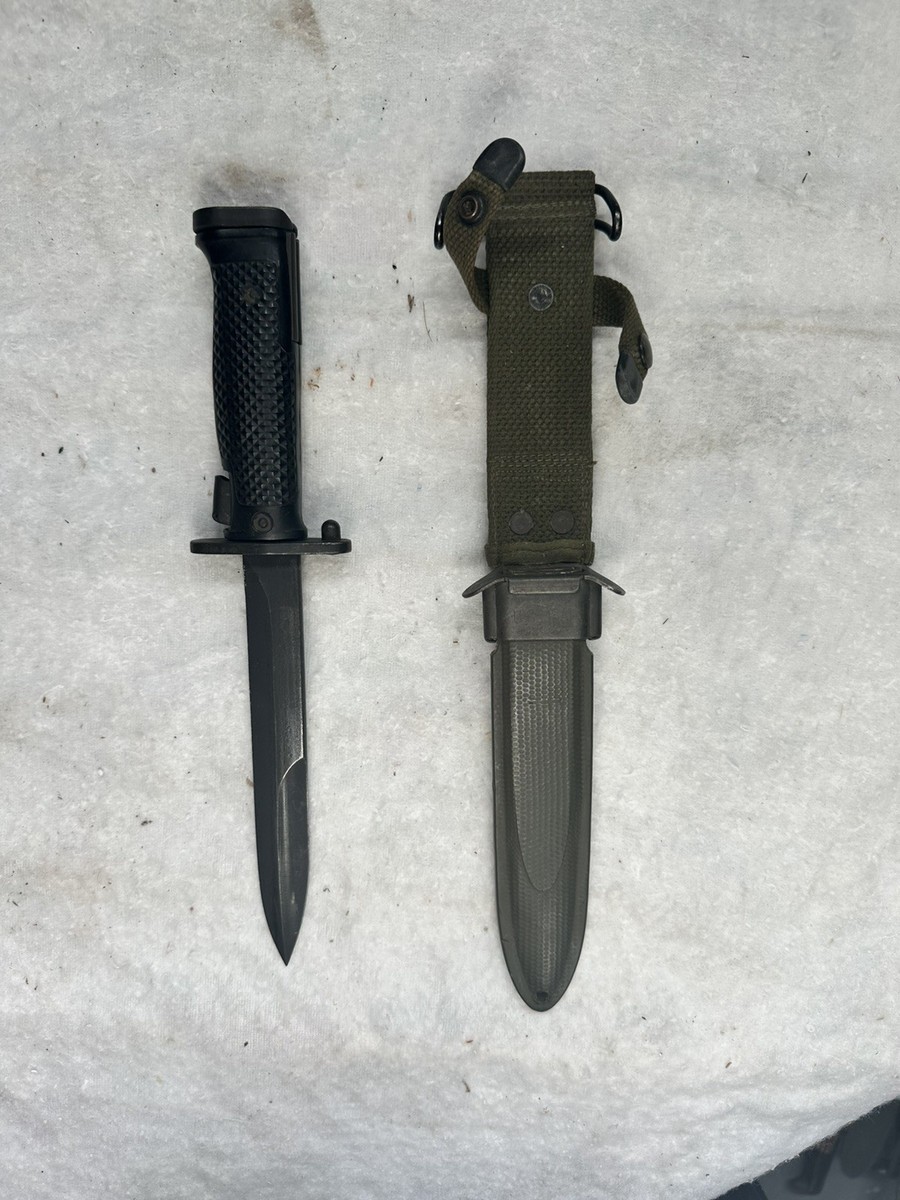 Vintage M5A1 US Military MILPAR COL Bayonet Knife with USM8A1