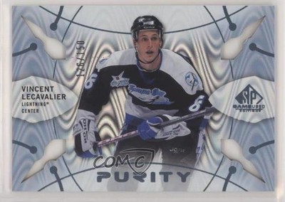 2022 Upper Deck SP Game Used Purity Legends Platinum /150 Vincent Lecavalier 4z8