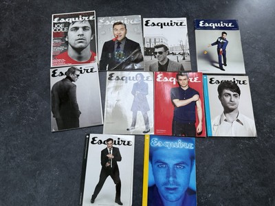 Esquire Magazin Uk X 10 Schnäppchen Konvolut / Restposten