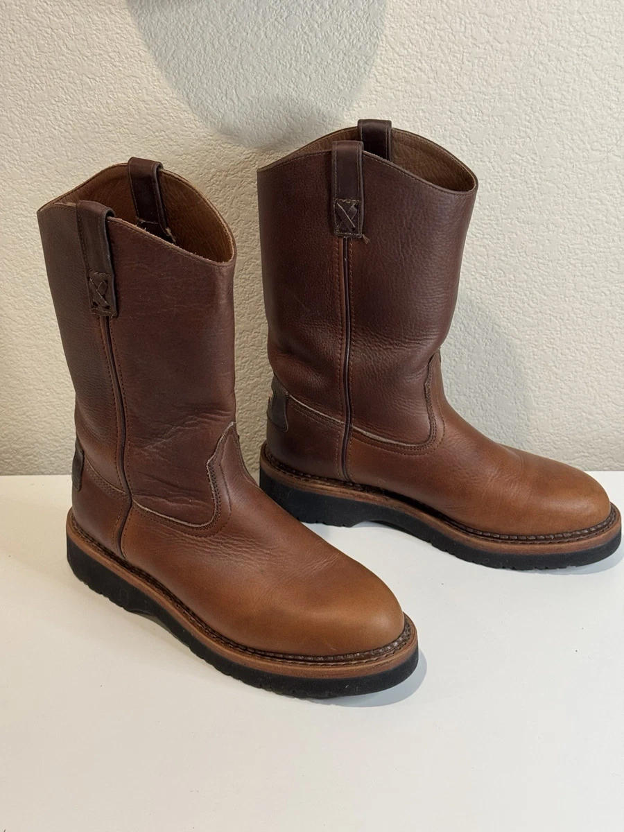 Bottes de cowboy homme Lucchese 2000 western marron cuir