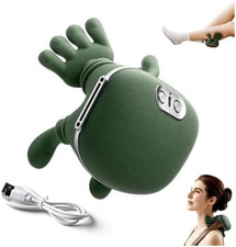 Bionic Heated Neck Massager Portable Shiatsu Back Massager Hand-Like Design