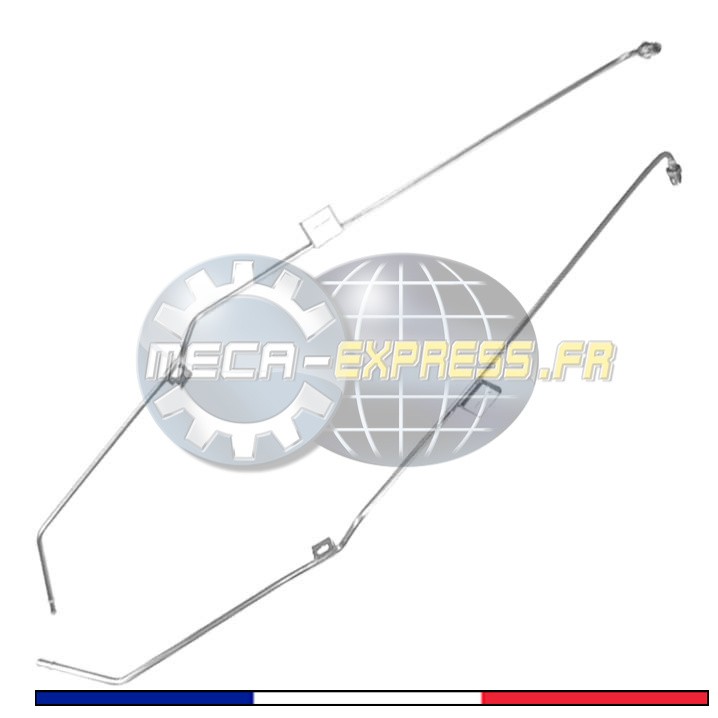 Tuyau de pression FAP pour Peugeot 407 SW 2.0 HDi de 2004 à 2010 en acier inoxydable résistant