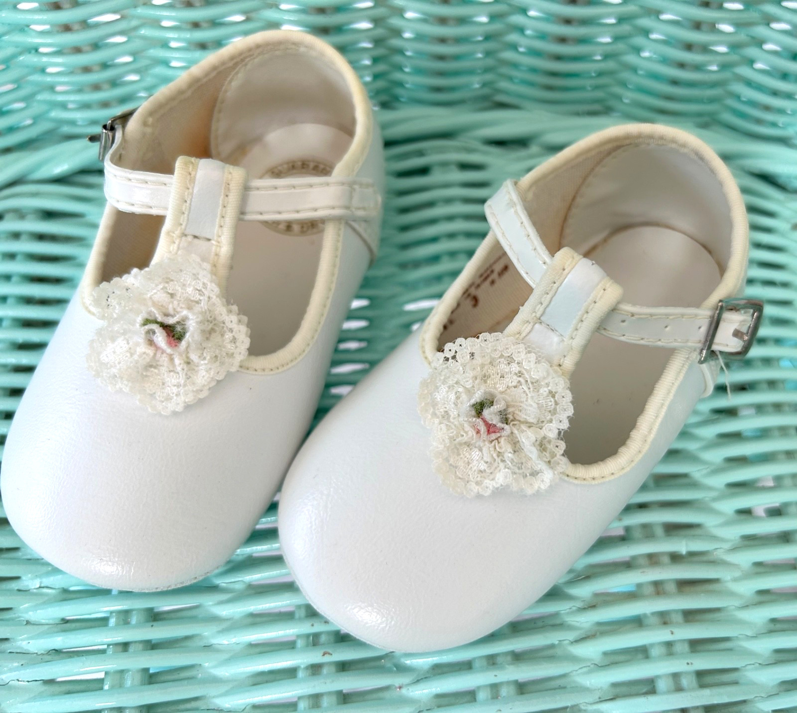 Baby girl white Mary Jane shoes, Easter, spring, summer, 3, 