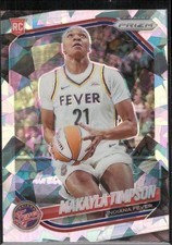 Makayla Timpson 2025 Panini Prizm WNBA #14 Ice Prizms Indiana Fever