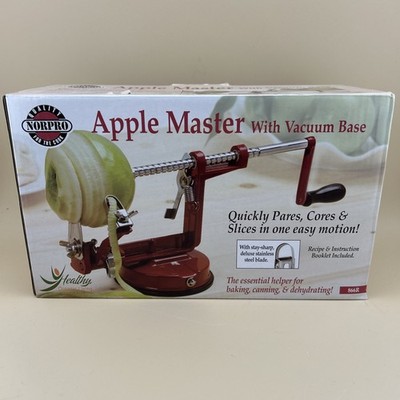 Norpro APPLE-MASTER  PARER CORER SLICER PEELER VACUUM BASE Mod 866R
