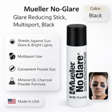 Eye Black Stick Mueller No Glare Sports Anti Glare Black 0.15oz