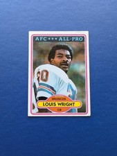 1980 Topps – Louis Wright #90 – EX