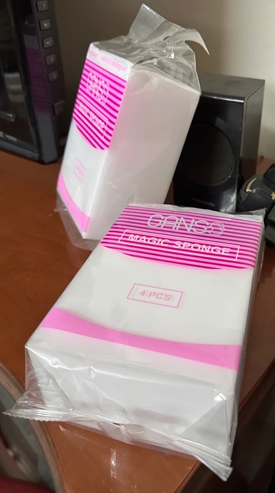 Magic Sponge For Multi Purpose Cleaning…easy clean without detergent…4 pcs  - Image 4 of 4