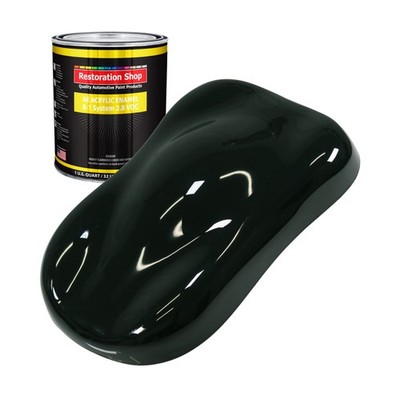 Restoration Shop Rock Moss Green Acrylic Enamel Quart Only, Auto Paint