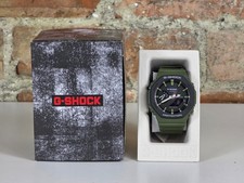 Casio G-Shock GA-2110SU-3AER Carbon Core Watch – Khaki Green – Shock Resistant