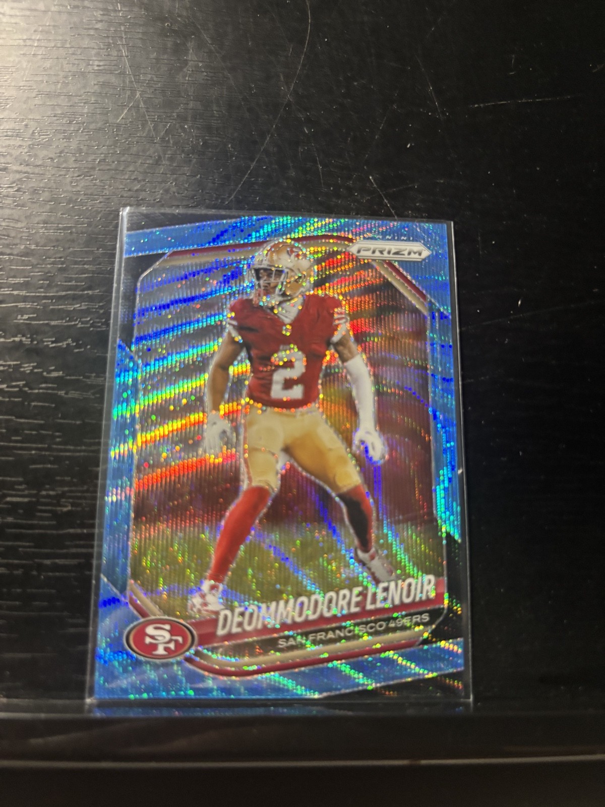 2025 Panini Prizm - Deommodore Lenoir #281 Blue Wave Prizm /230