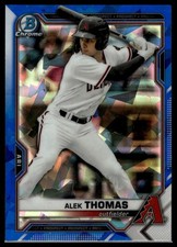 2021 Bowman Draft Sapphire Edition #BDC-105 Alek Thomas