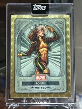 Marketplace image: 2025 Topps Chrome Marvel Mint Rogue Platinum Superfractor 1/1 Encased & Sealed!