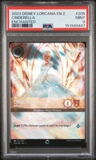 DISNEY LORCANA EN 2-RISE OF THE FLOODBORN CINDERELLA - BALLROOM SENSATION PSA 9
