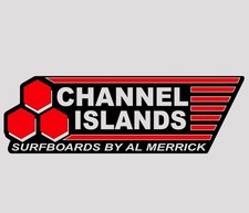 Channel Islands Surfboards AL Merrick Die Cut Sticker Decal 9" Vinyl art