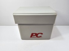 Amstrad PC Personal Computer Grey Floppy Disc Cables Holder Box Storage