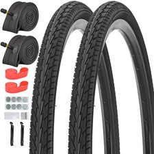 20/24/26x1.75 Inch Foldable Bike Tires and Inner Tubes AV 32mm Schrader Valve wi