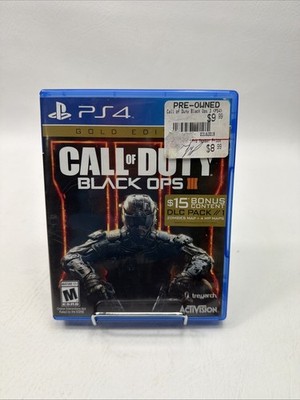 Call of Duty Black Ops 3 III Gold Edition (Sony PlayStation 4, 2015) PS4