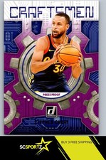 2021-22 Donruss #5 Stephen Curry Craftsmen Press Proof Purple  L3