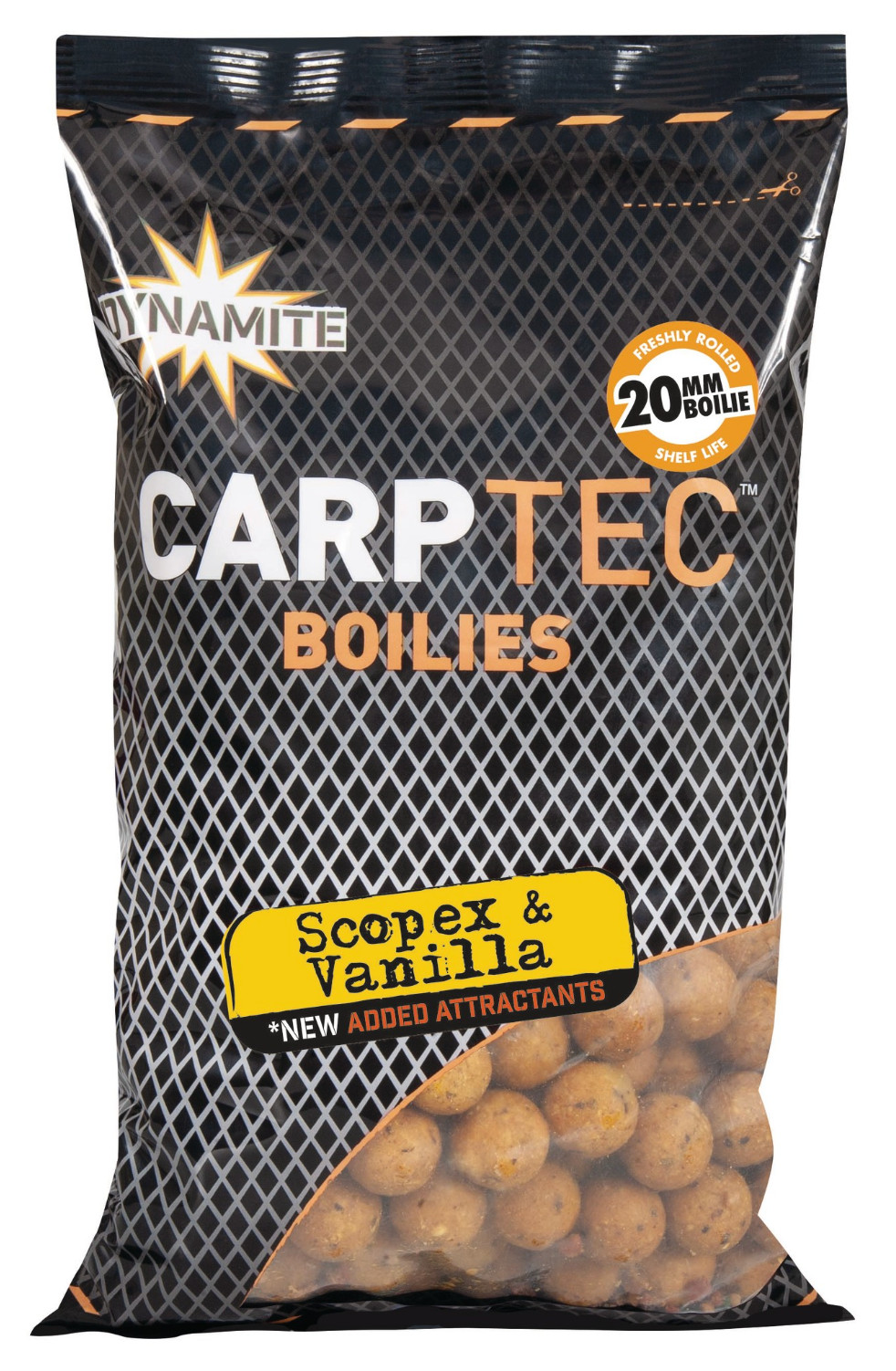 Dynamite Baits Carptec Boilies Scopex & Vanilla 20mm 1kg