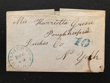 1849 Letter with California Gold Rush Content