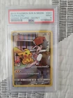 2019 POKEMON SUN & MOON COSMIC ECLIPSE SECRET #241 FULL ART/PIKACHU PSA 9