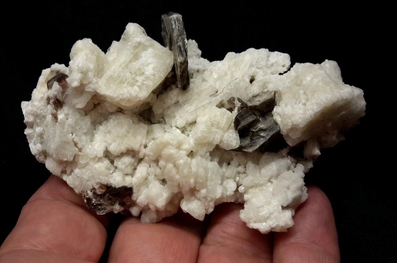 3.5" LEPIDOLITE MICA on ALBITE from Minas Gerais, Brazil