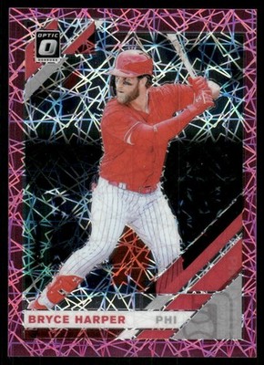 2019 Donruss Optic Pink Velocity #183 Bryce Harper /199 - BB