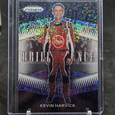 2020 Panini Prizm NASCAR Kevin Harvick Brilliance White SPARKLE 