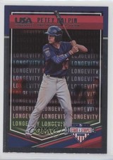 2018 Panini USA Baseball Stars & Stripes Longevity Petey Halpin #65 7at