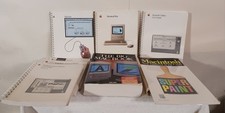 8 "Apple" Macintosh Computer Manuals "Super Paint Sealed" 1984-1989