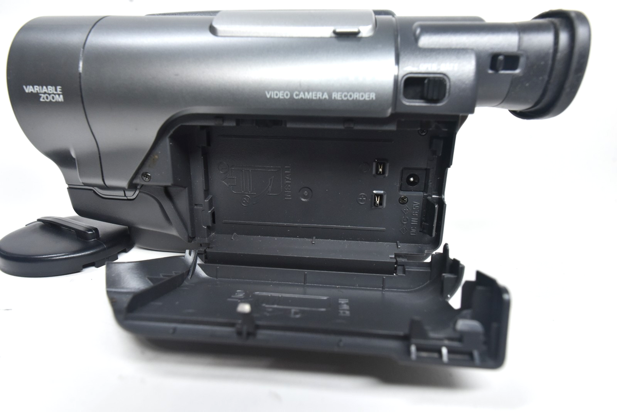 Sanyo VM-PS12 8mm Cassette Film Camcorder Video Camera Untested | eBay
