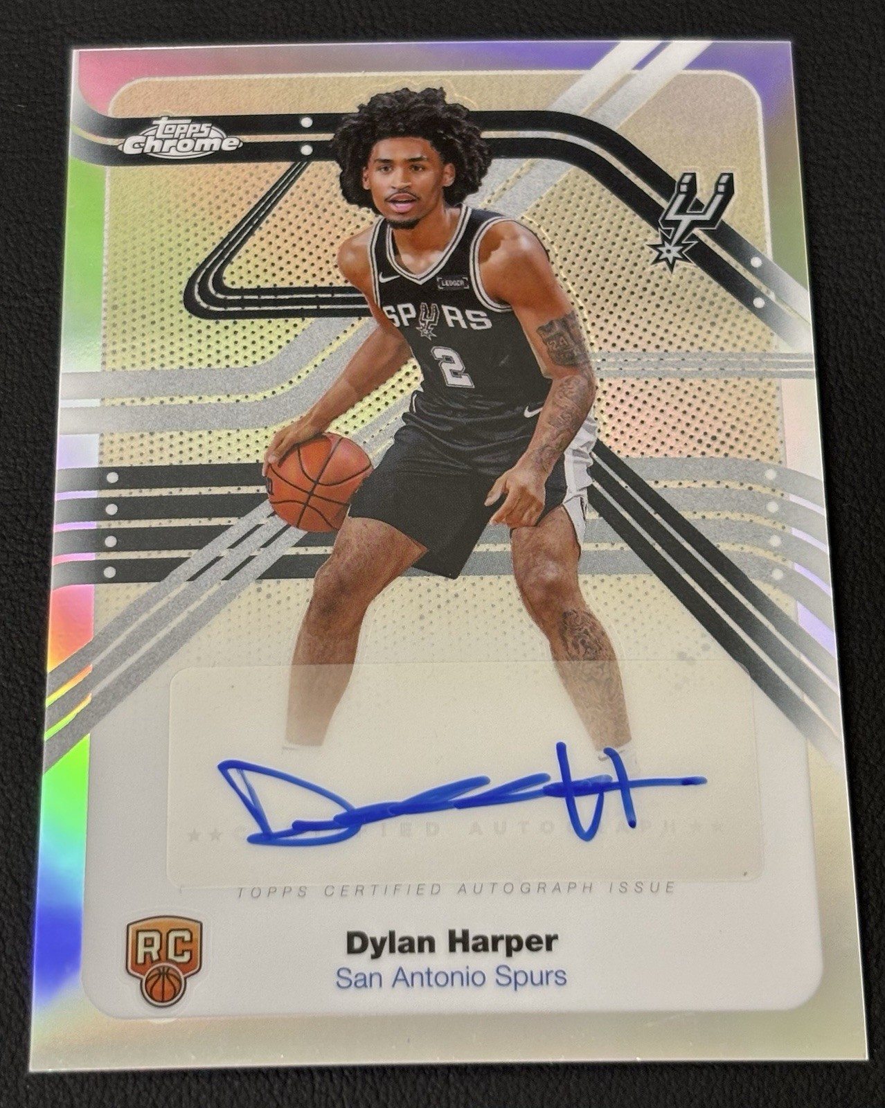 2025-2026 Topps Chrome #NS-DH Next Stop Signatures Dylan Harper