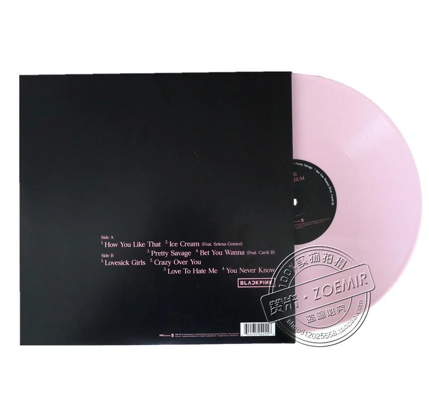 KPOP BP - DAS ALBUM Autogramm Vinyl LP farbig Vinyl pink- - Bild 3 von 4