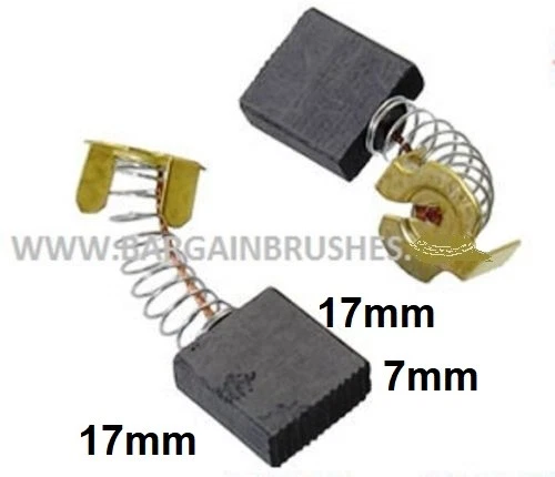 CARBON BRUSHES FOR SIP MITRE SLIDING COMPOUND SAW 63937 01314 SIPPART E76