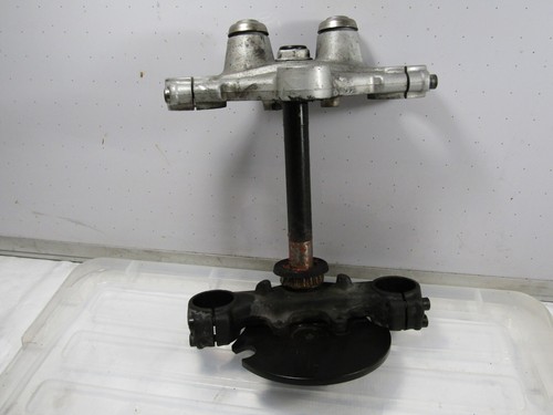 BMW 1999 F650 F 650 Funduro OEM Triple Tree Upper Lower Fork Clamps