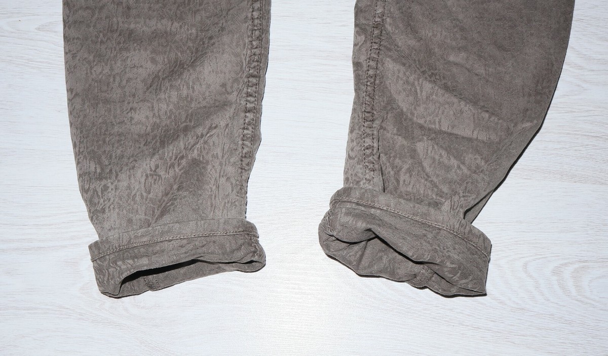 Pantalon/ Pantacourt High Use By Claire Campbell - Blanc, Taille 40, Coton - Fabriqué En Italie - Neuf Sans Étiquette