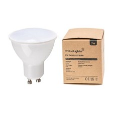 MiniSun LED Bulb - 7W GU10 Light Bulbs Cool White Lighting Energy Saving Lamp