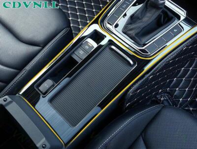 ⭐︎⭐︎⭐︎ For VW Arteon CC 2019-2021 Black Steel Console Shift Water Cup