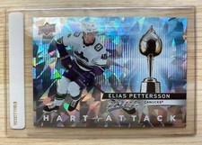 2021-22 Upper Deck MVP NHL Hockey #HA-16 Hart Attack- Elias Pettersson