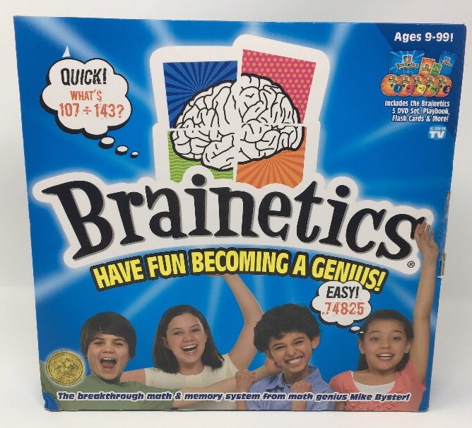 Brainetics Game Learning System for Math and Memory DVD Set Playbook ...